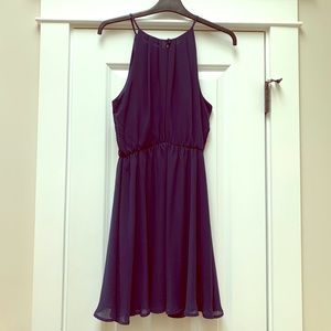 Lush Navy Summer Dress
